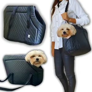 Bolsa Transporte Pet Ombro Luxo M Até 4,5kg - Conforto