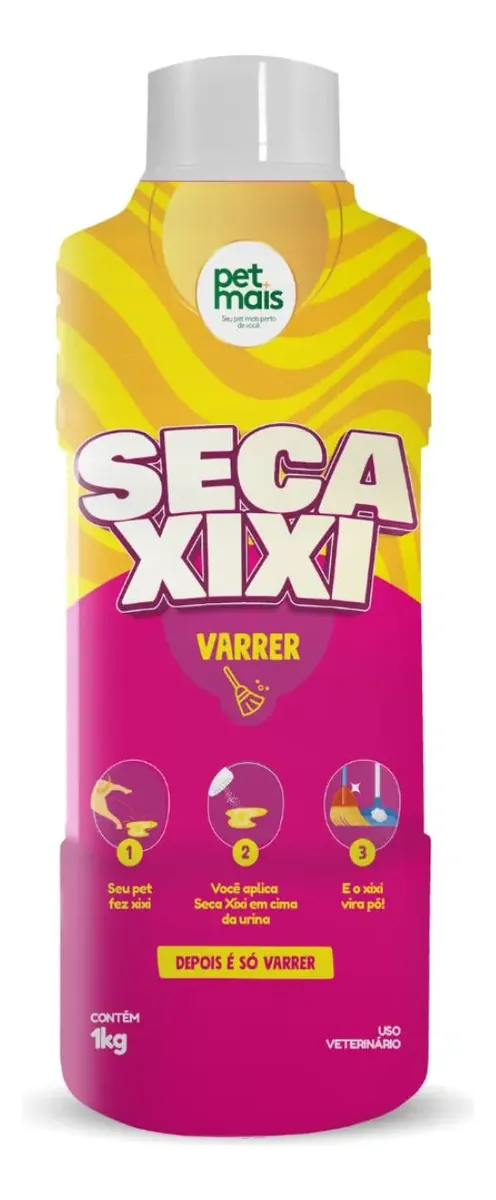 Seca Xixi Cachorro/gato Para Varrer 1kg Profissional Petmais